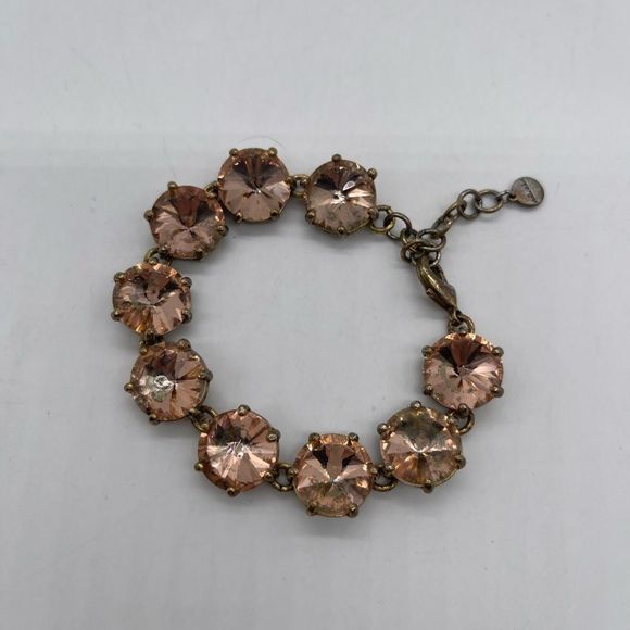 Stella & Dot Pink Crystal Bracelet - Picture 2 of 4